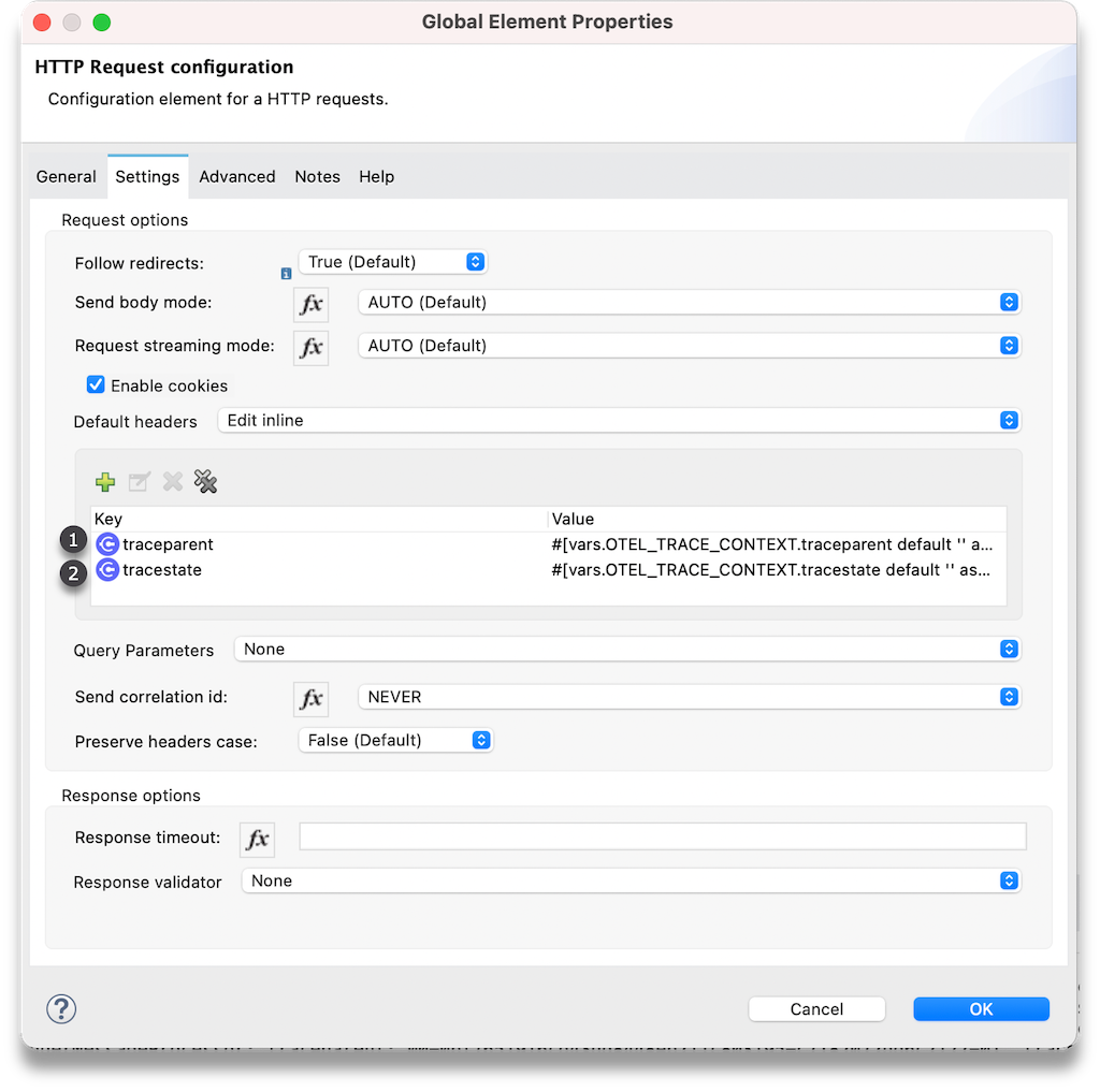 Mule 4 OpenTelemetry Module